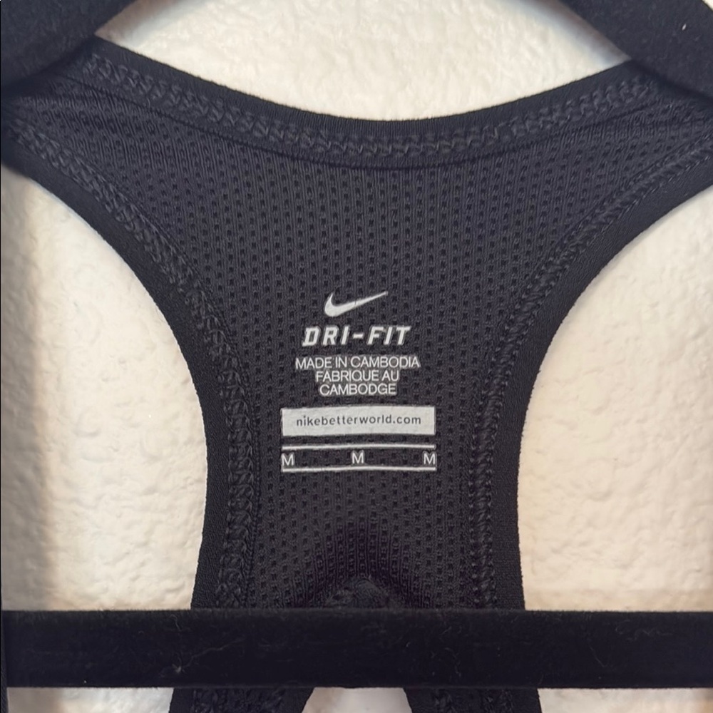 Nike Black Racerback Tank Top - Picture 2 of 4